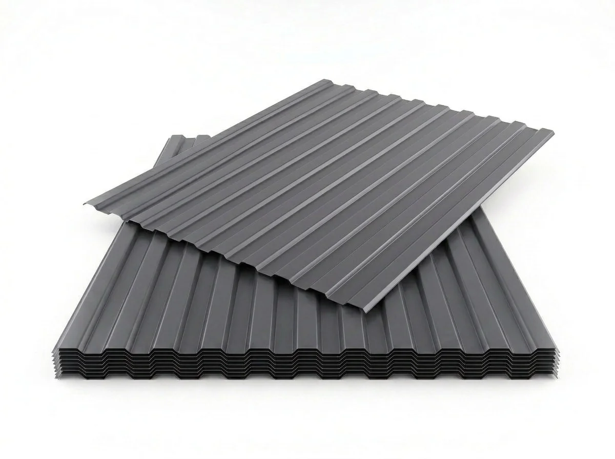 Профнастил С8 RAL7024 (графит), толщина 0.45 мм