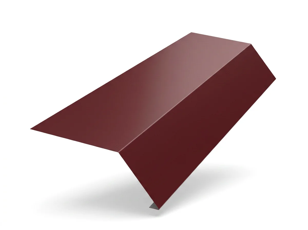 Планка карнизная, 2м RAL3005 (красное вино), 100х70