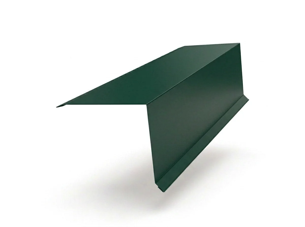 Планка торцевая, 2м RAL6005 (зеленый мох), 100x100