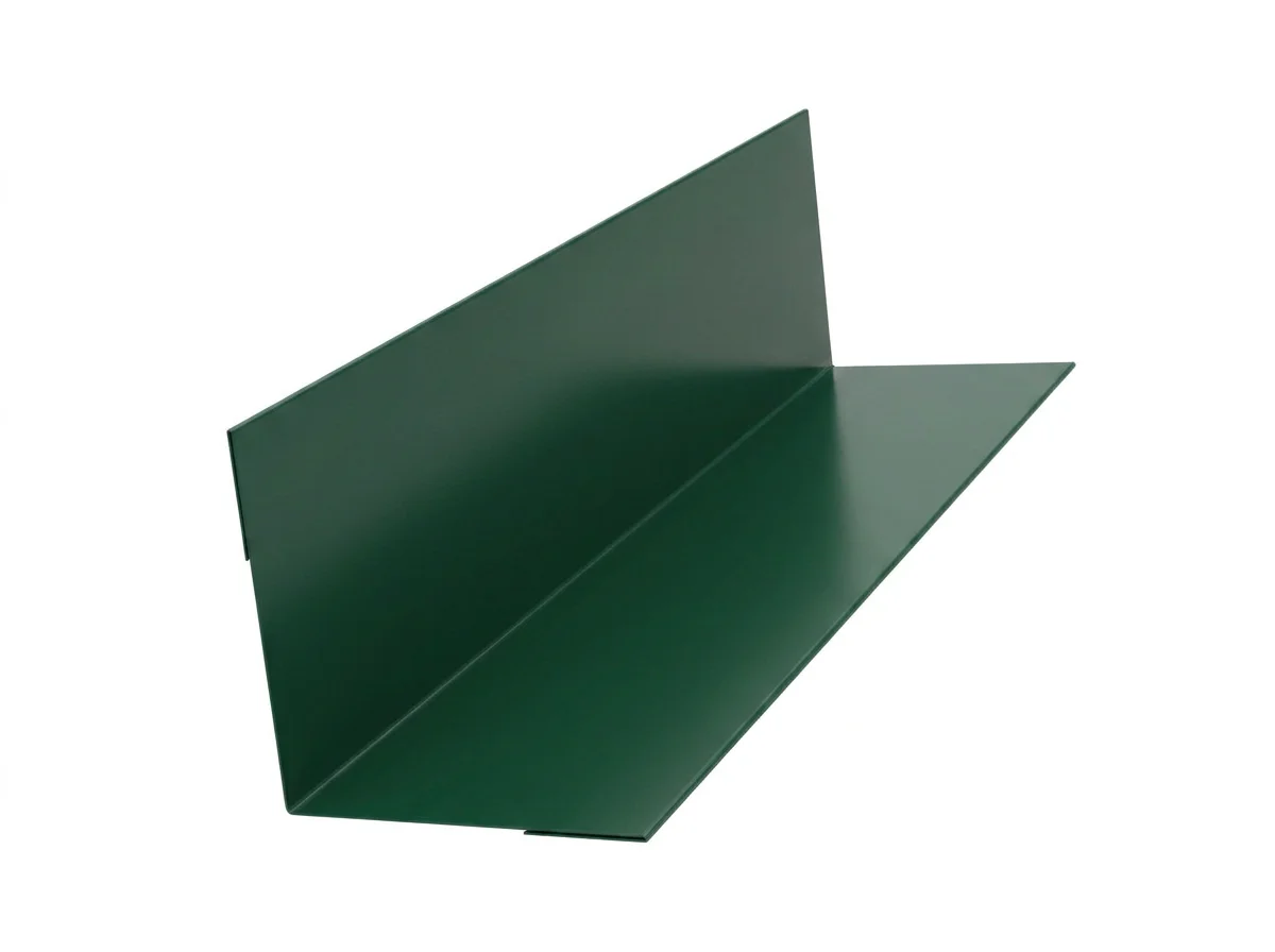 Планка угла внутреннего, 2м. RAL6005 (зеленый мох), 50х50