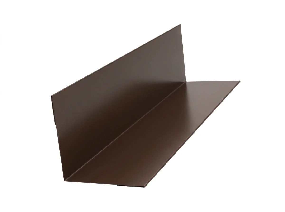 Планка угла внутреннего, 2м. RAL8017 (коричневый/шоколад), 50х50