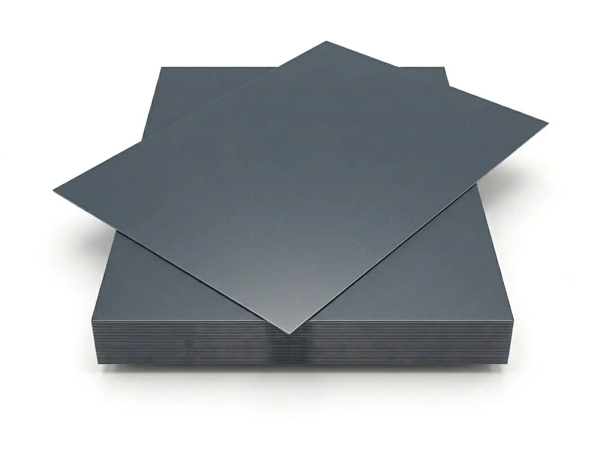 Плоский лист, 2.5×1.25 м RAL7024 (графит), толщина 0.45 мм