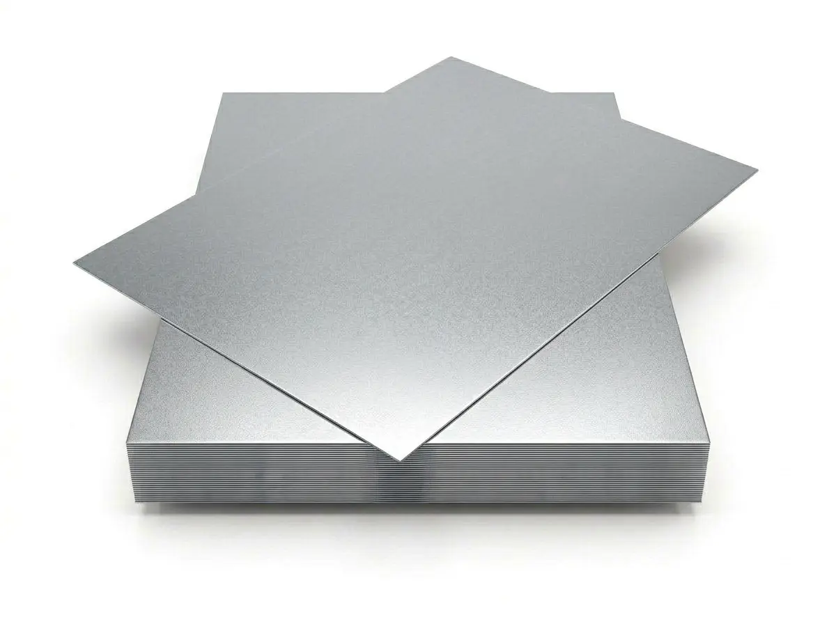 Плоский лист, 2.0×1.25 м Оцинкованный, толщина 0.45 мм