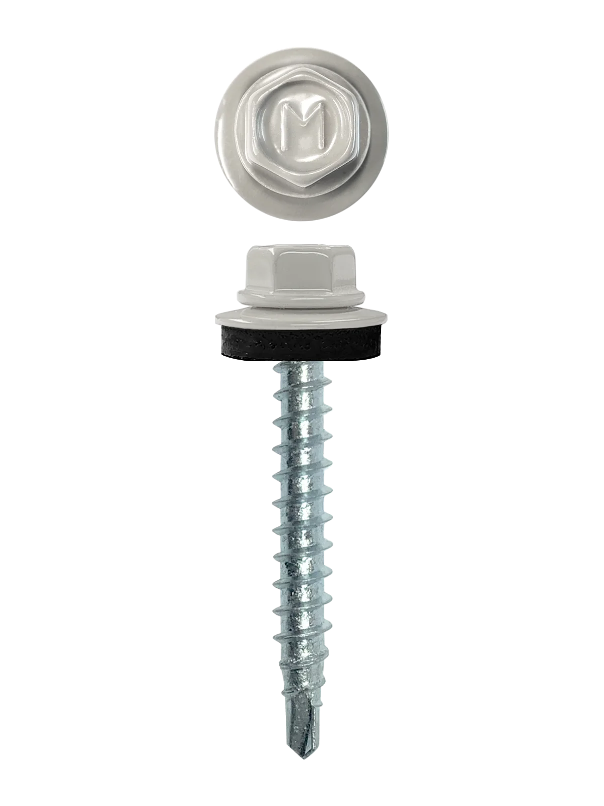 Кровельные саморезы Daxmer 4,8х35 (250 шт) RAL7004