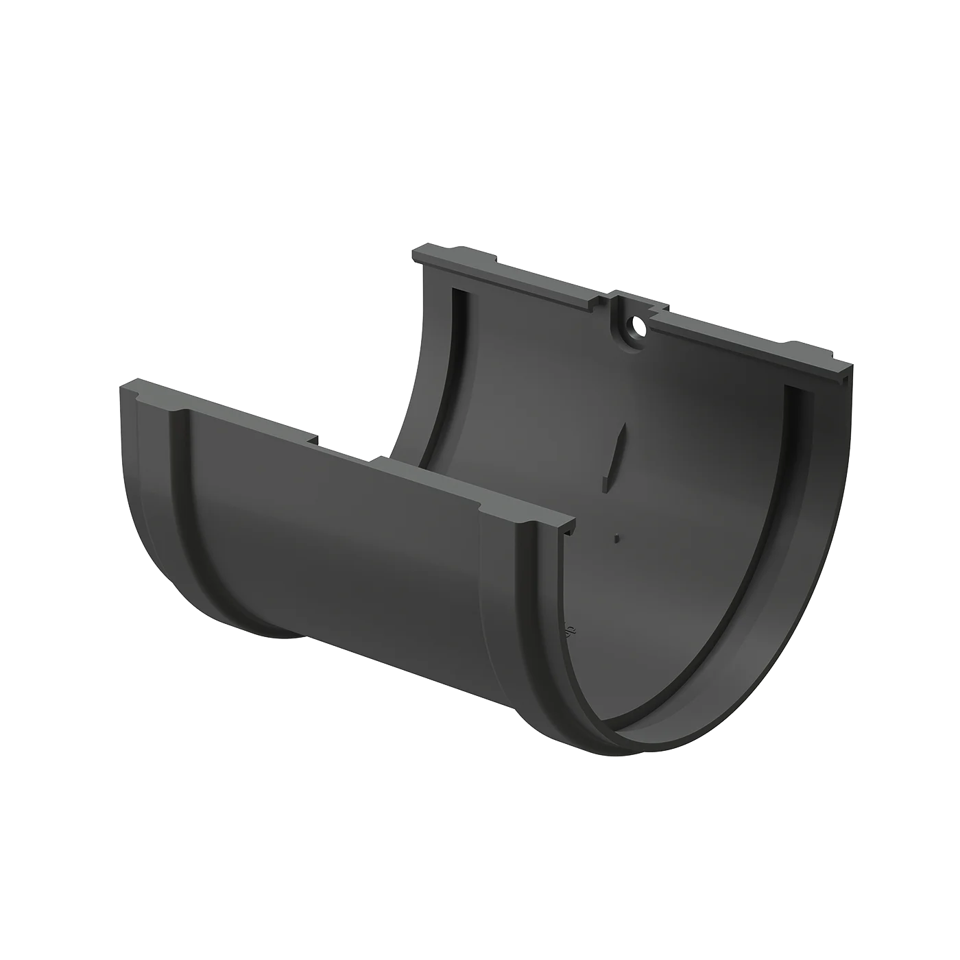 Соединитель желобов (Docke Premium) RAL7024 (графит)