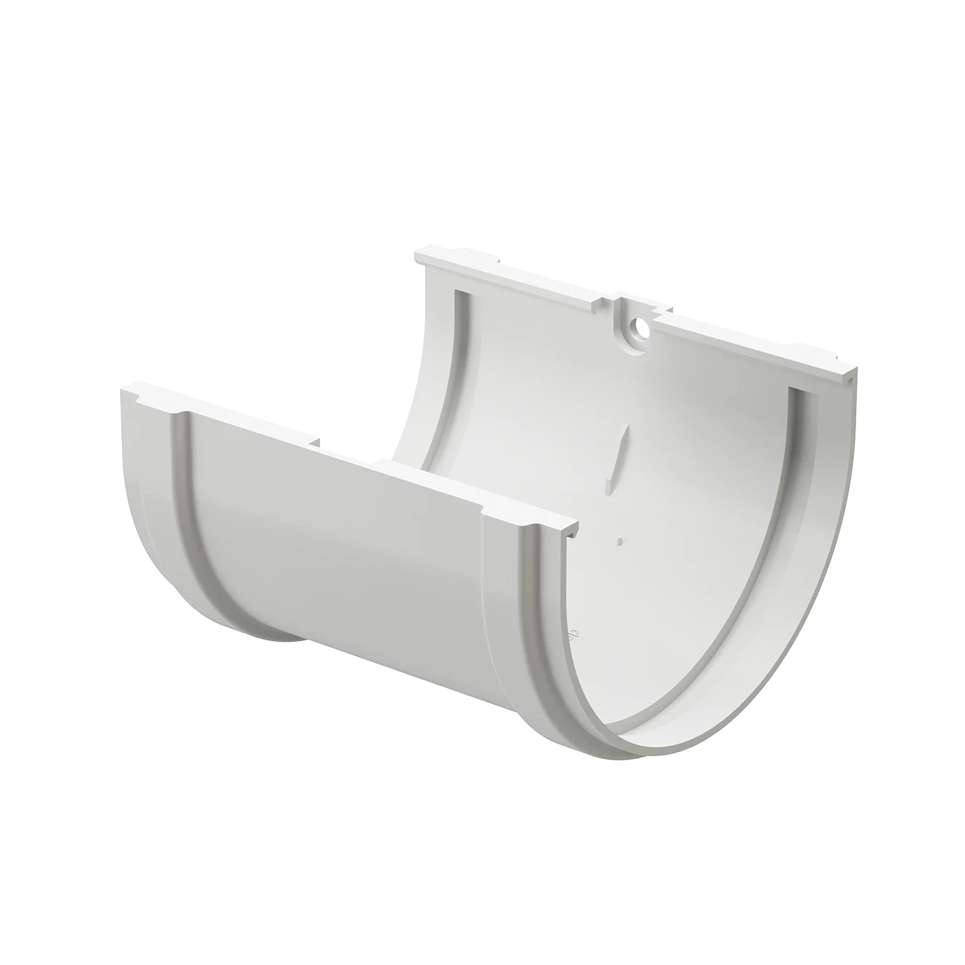Соединитель желобов (Docke Premium) RAL9003 (белый)